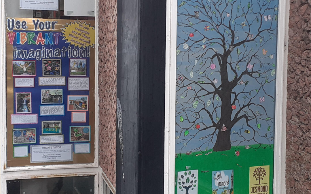 Decorate a Library Window!